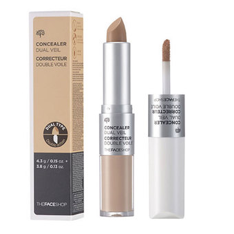 [ The Face Shop ] Concealer Dual Veil - 4.3g / 3.8g
